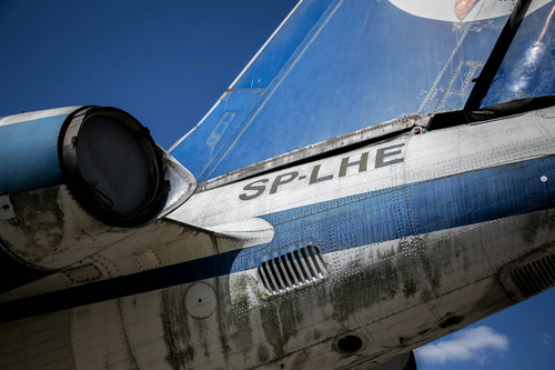Высталвенный на продажу Ту-134 имеет польскую регистрацию SP-LHE