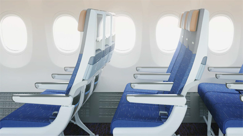 Новые кресла эконом-класса в Boeing 737 MAX 8 flydubai