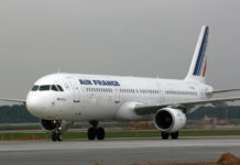 Airbus A321 авиакомпании Air France