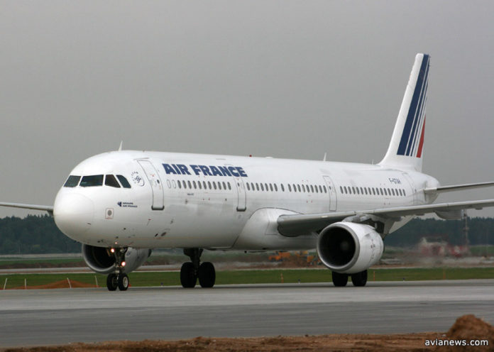 Airbus A321 авиакомпании Air France