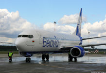 Boeing 737-800 авиакомпании "Белавиа"