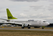 Boeing 737 авиакомпании airBaltic