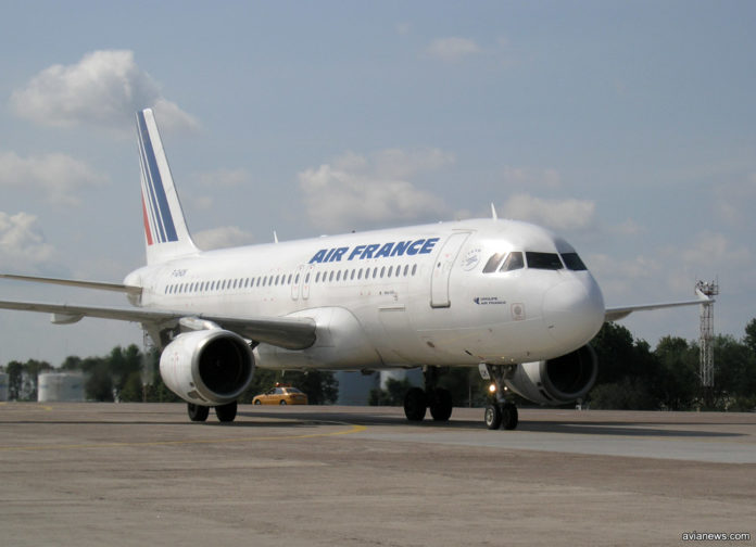 Airbus A320 авиакомпании Air France