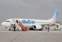 Boeing 737-800 авиакомпании flydubai