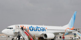 Boeing 737-800 авиакомпании flydubai