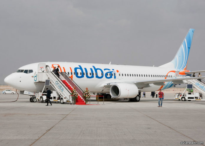 Boeing 737-800 авиакомпании flydubai