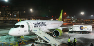 Bombardier CS300 airBaltic