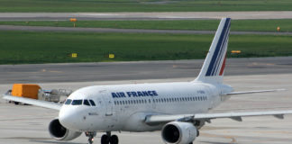 Airbus A319 авиакомпании Air France
