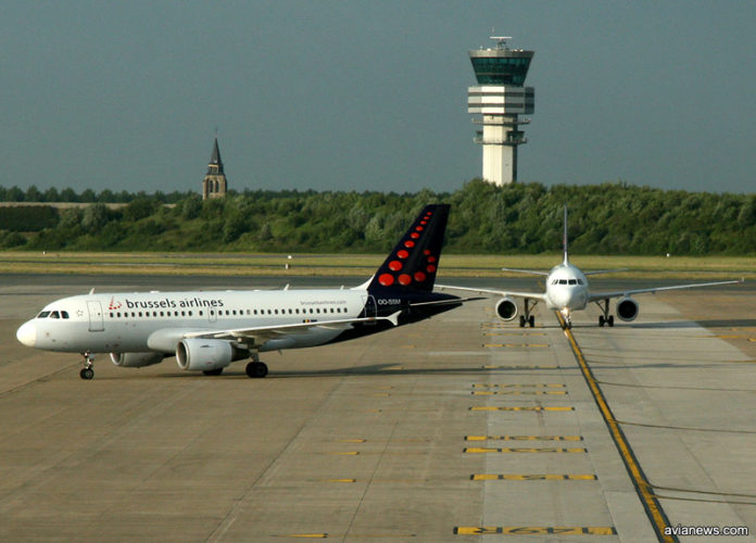 Самолет A319 Brussels Airlines