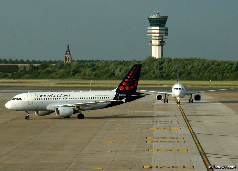 Самолет A319 Brussels Airlines
