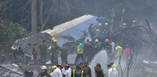 Место катастрофы Boeing 737-200 под Гаваной