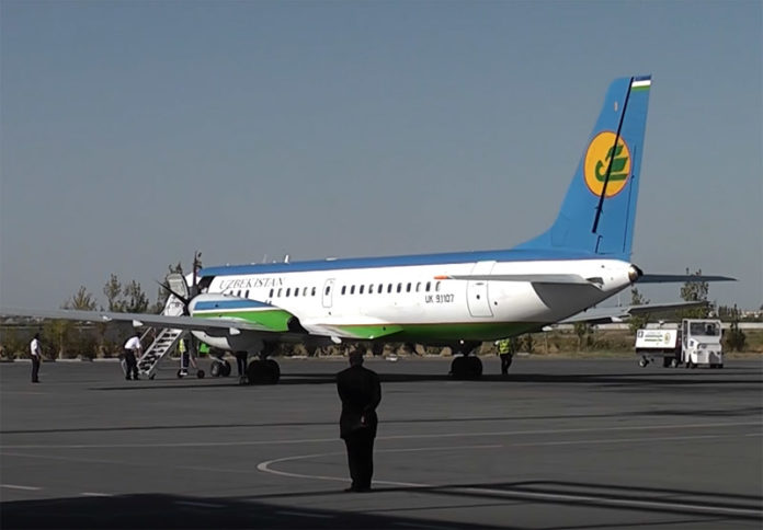 Ил-114-100 Uzbekistan Airways