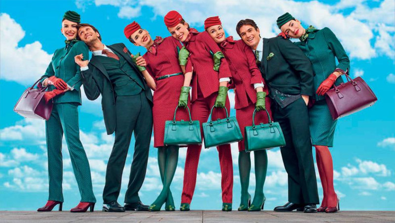 Форма персонала Alitalia, введенная в 2016 году