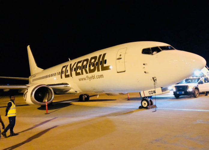 Boeing 737 UR-CQW Bravo Airways в ливрее flyerbil