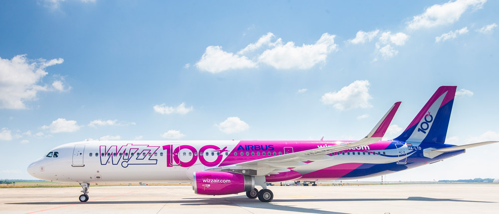 100-й самолет Wizz Air - Airbus A321