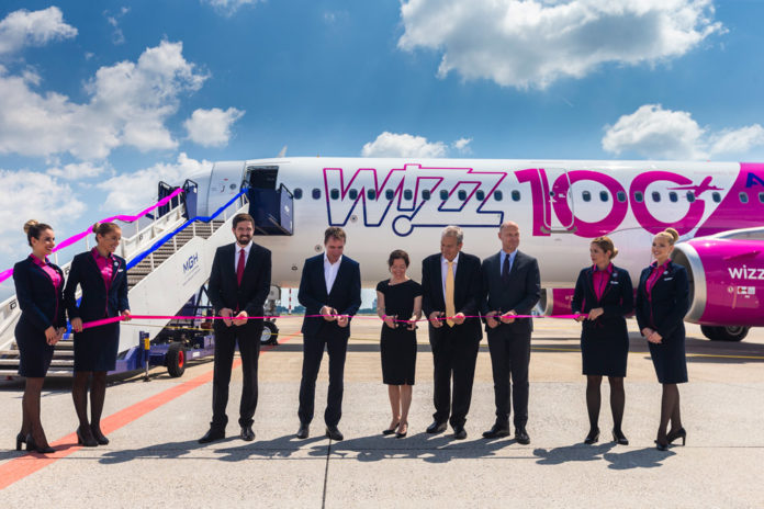 100-й самолет Wizz Air - Airbus A321