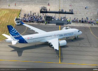 Airbus A220-300, фото: Airbus