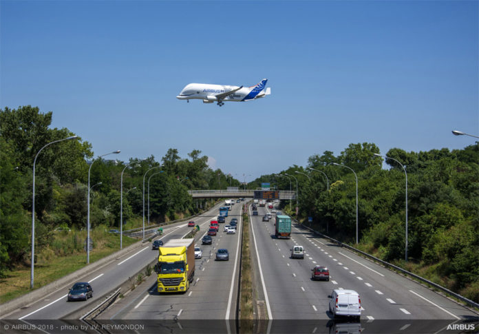 Первый полет самолета BelugaXL