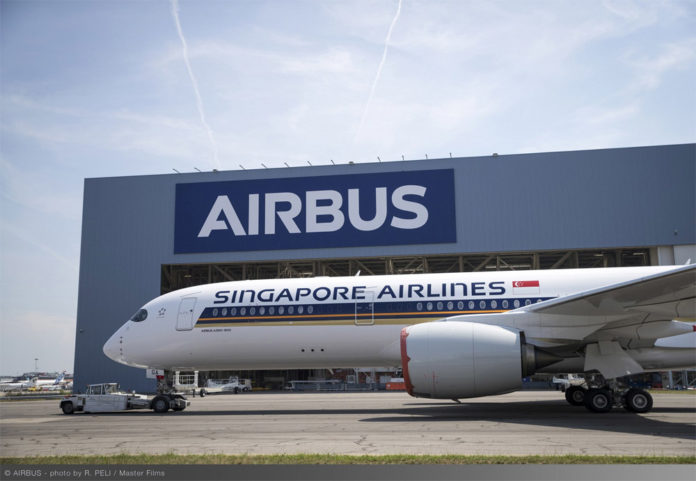 Airbus A350 Ultra Long Range Singapore Airlines. Фото: Airbus