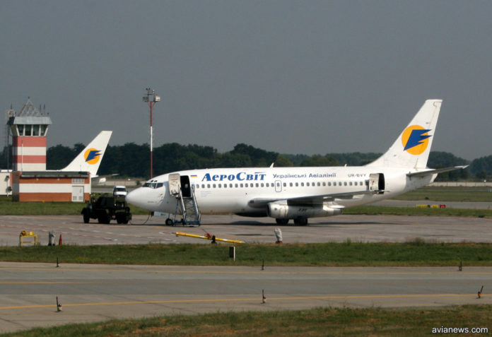 Boeing 737-200 авиакомпании 