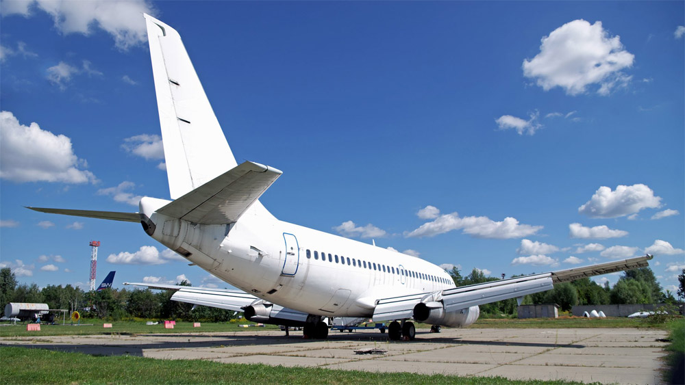 Boeing 737-200 "АэроСвита", который купил аэропорт Борисполь