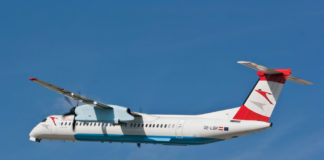 Bombardier Q400 авиакомпании Austrian Airlines