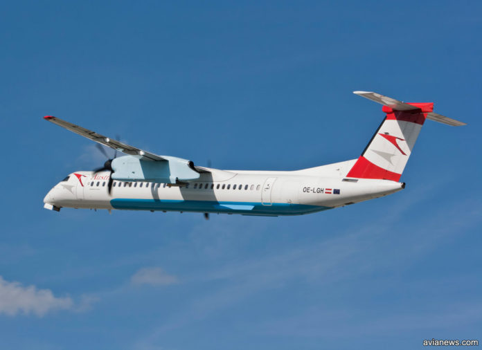 Bombardier Q400 авиакомпании Austrian Airlines