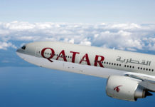 Boeing 777 авиакомпании Qatar Airways