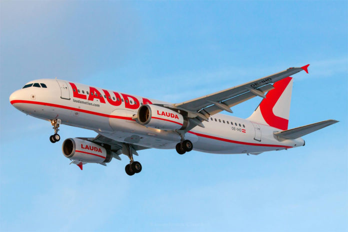 Airbus A320 лоу-коста Laudamotion