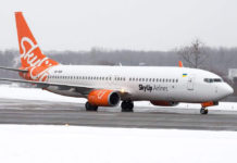 Boeing 737-800 авиакомпании SkyUp