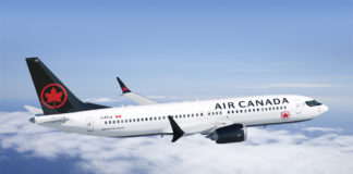 Boeing 737 MAX 8 Air Canada