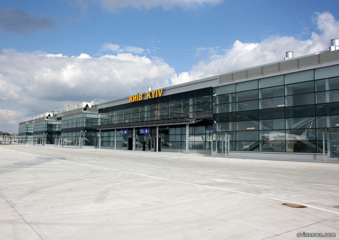 Терминал F в аэропорту Борисполь