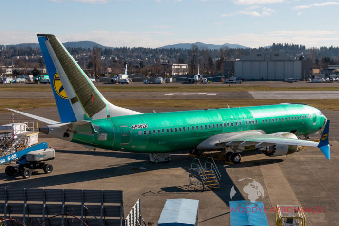Первый Boeing 737 MAX 8 для МАУ, поставка которого планировалась на конец марта 2019 года