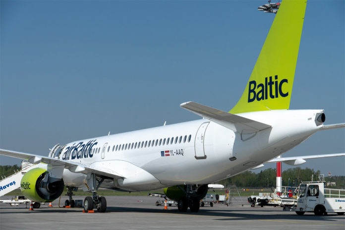 Airbus A220-300 airBaltic