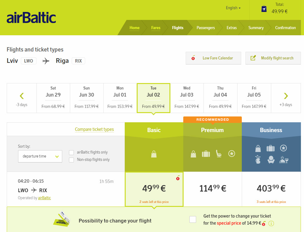 Дешевые авиабилеты на прямые рейсы Львов-Рига airBaltic 