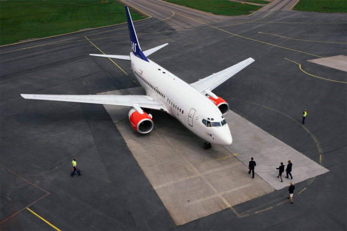 Boeing 737 SAS Scandinavian Airlines