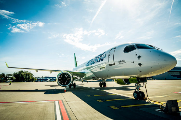 Airbus A220-300 airBaltic