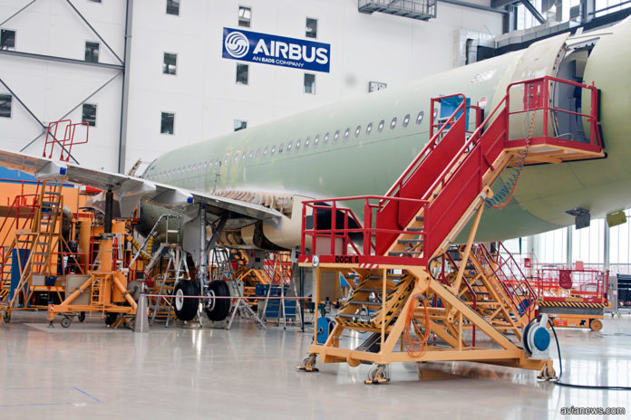 Завод Airbus в Гамбурге. Процесс производства самолета A320