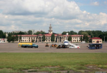 Старый терминал в аэропорту Львов