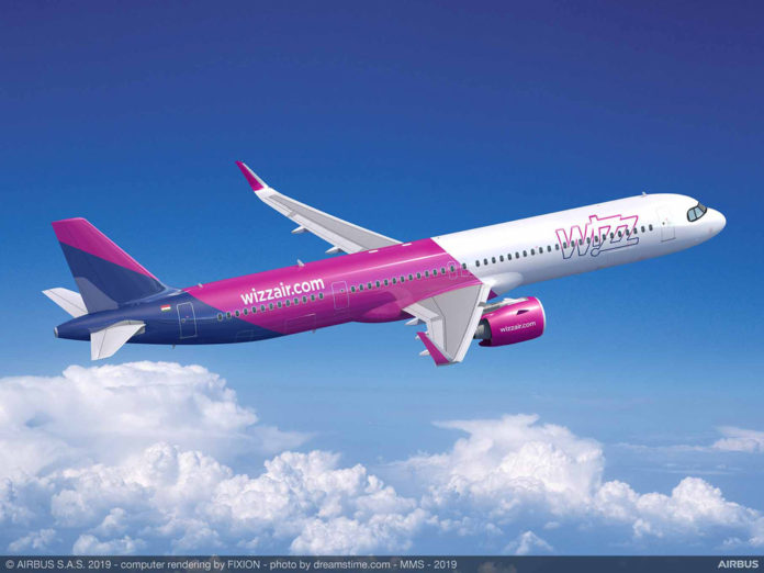 Wizz Air получит 20 узкофюзеляжных самолетов 