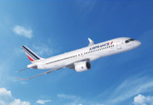 Airbus A220-300 в ливрее Air France