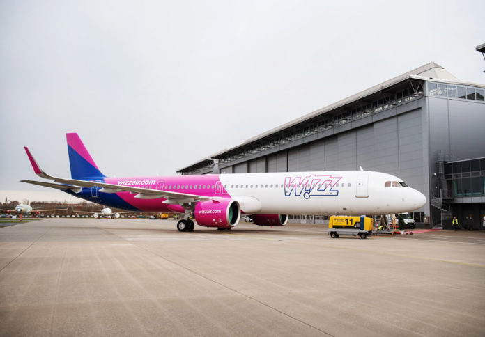 Airbus A321neo Wizz Air.