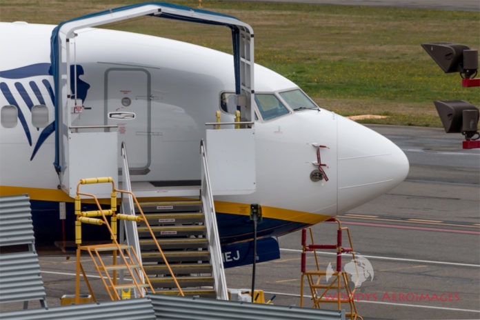 Boeing 737 MAX 200 Ryanair без обозначения модели