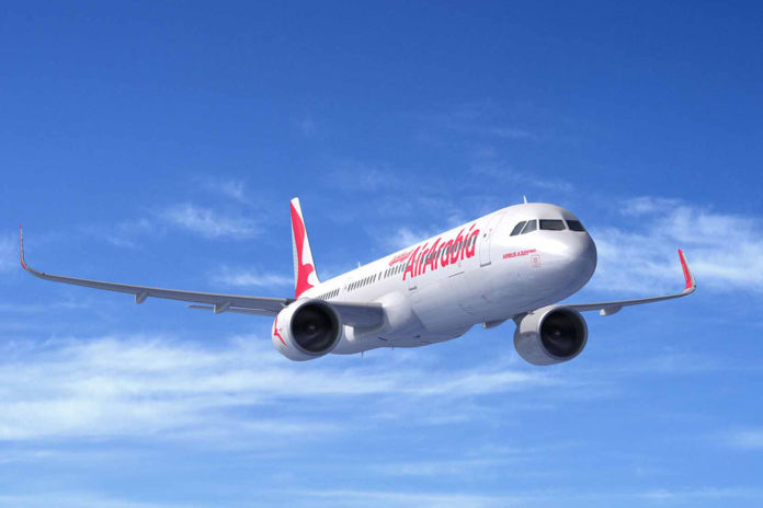 Airbus A321neo в ливрее Air Arabia