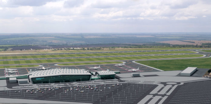 Новый терминал и VIP-терминал в аэропорту Днепропетровск