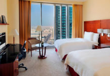 5* отель Hotel Marriott Marquis City Center Doha в Дохе, который участвует в программе стоповер Qatar Airways