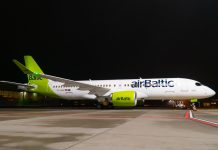 Airbus A220-300 YL-AAV airBaltic