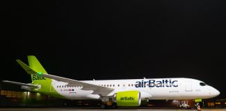 Airbus A220-300 YL-AAV airBaltic