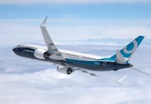 Boeing 737 MAX 9 в полете