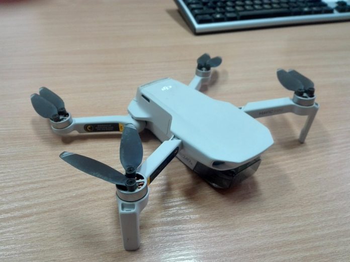 Дрон Mavic Mini, изъятый у украинца в Кракове